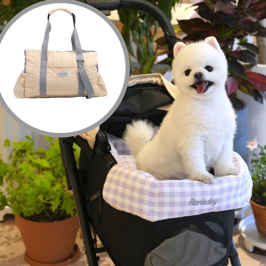 Amazon.co.jp: 犬 カートクッション マグネット固定式 ショルダー